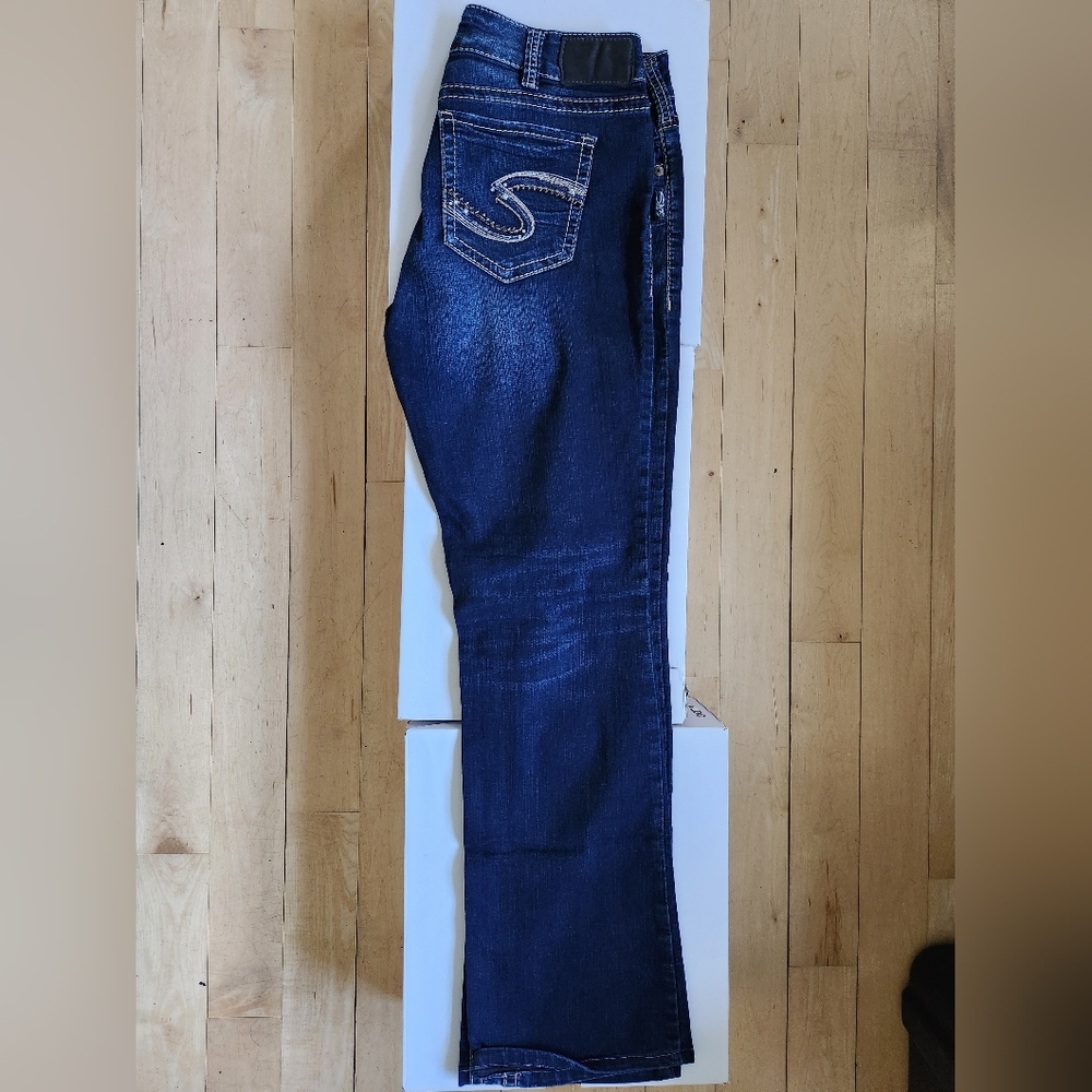 Womens Silver Jeans Suki Mid Slim Bootcut size W31/L33